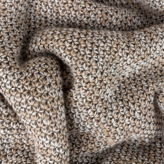NURREL SHERPA 130X180 THROW NATURAL