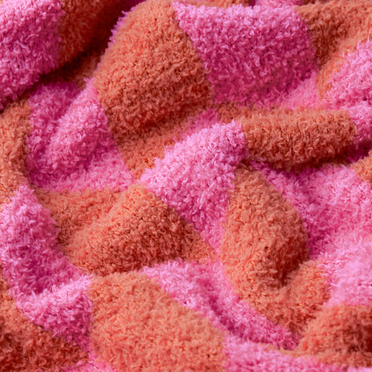 OLSEN 130X180 THROW PINK POP