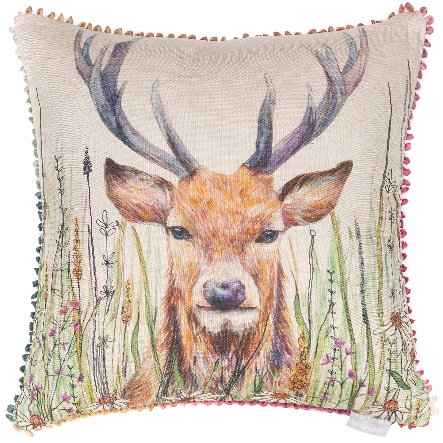 OSCAR 50x50 CUSHION CASE LINEN