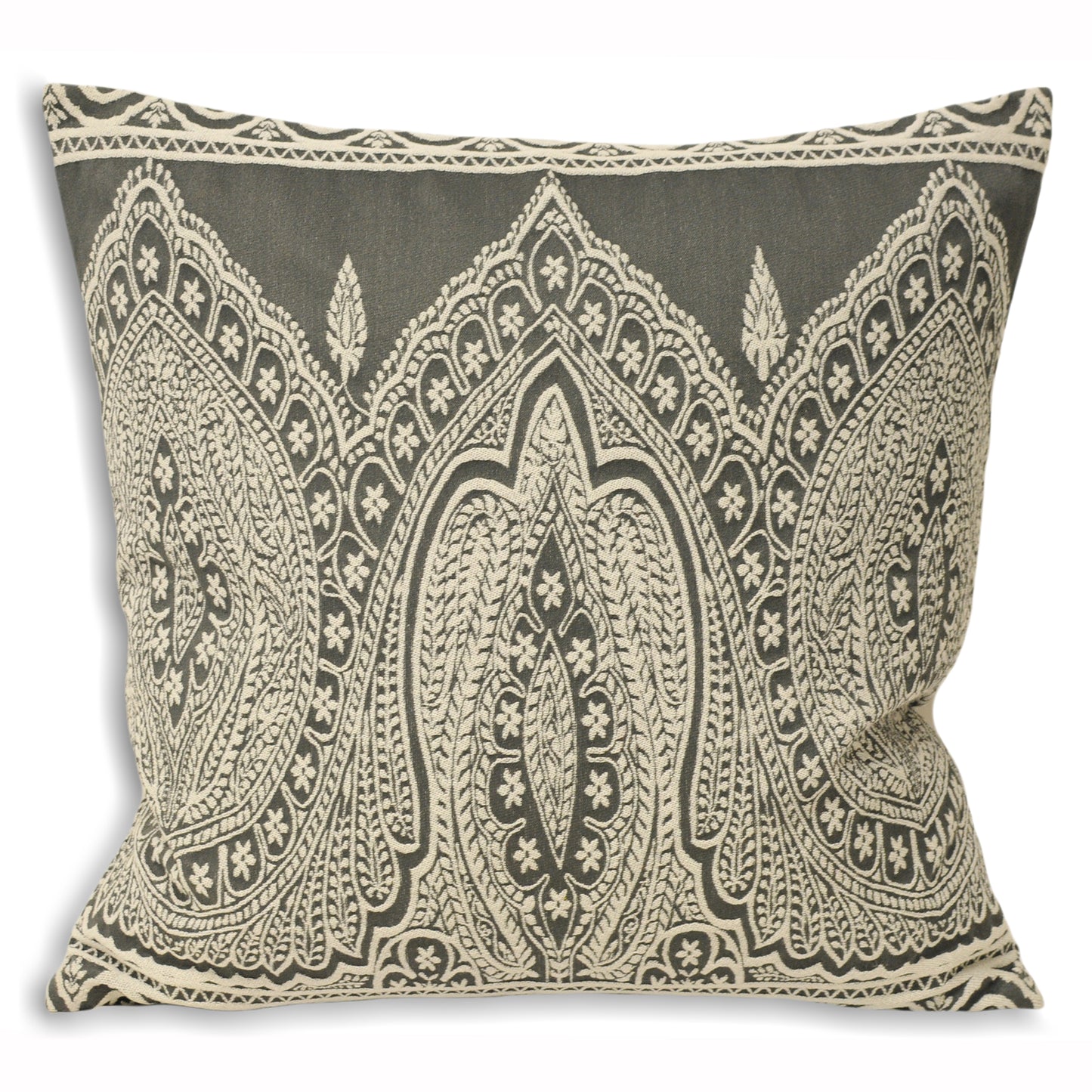PAISLEY C/CASE 50X50 GREY