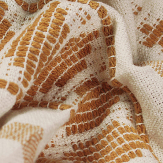 PANGEA 125X150 THROW OCHRE