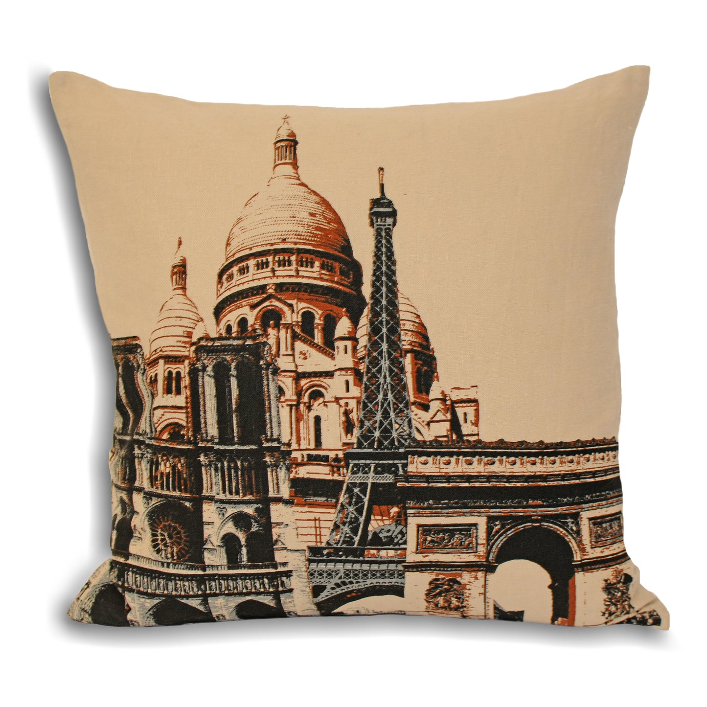 PARIS CITY CUSHION CASE 45X45 CREAM