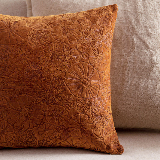 PICKING PATCH 45X45 CUSHION CASE PUMPKIN