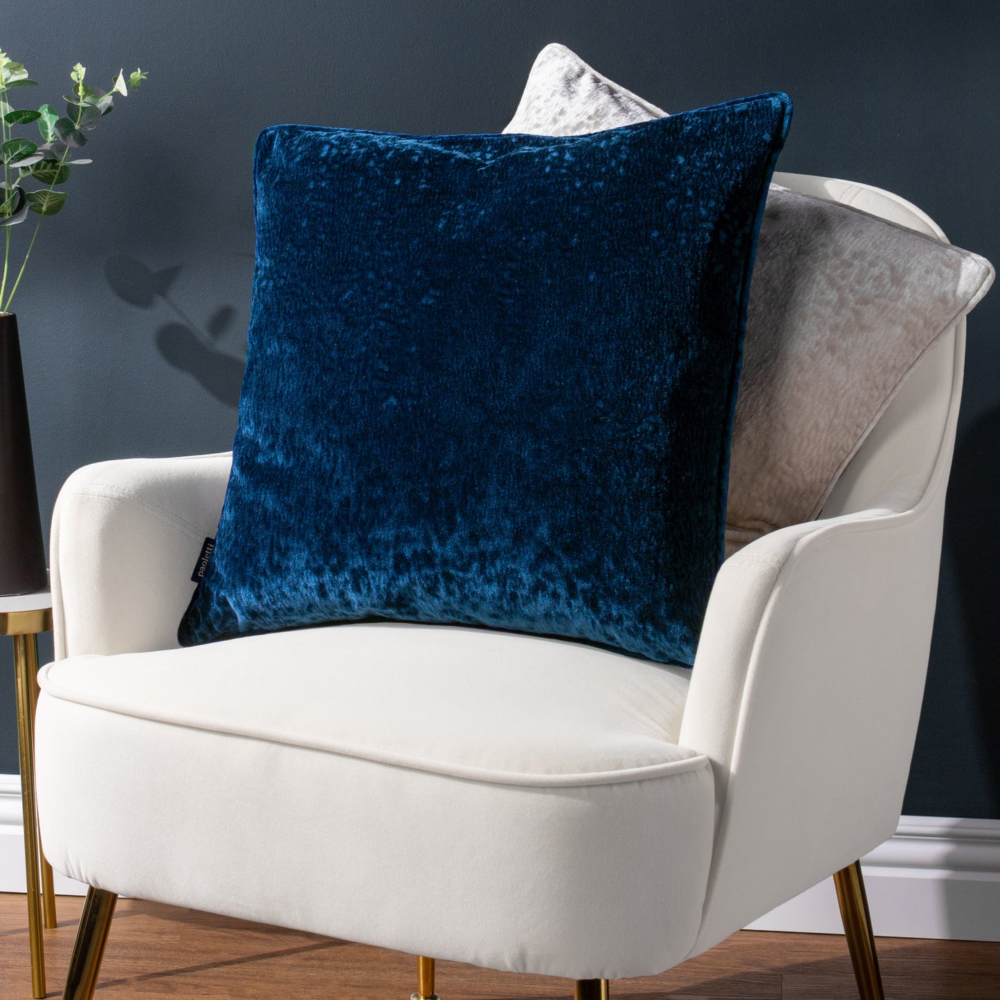 RIPPLE 50X50 CUSHION CASE NAVY
