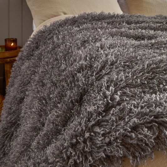 ROWAN 130X175 THROW GREY