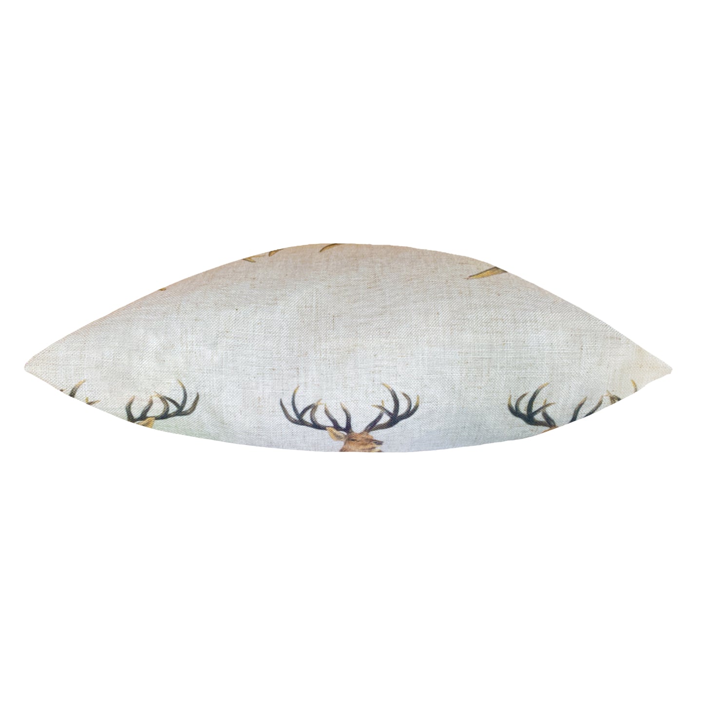 STAG HEAD REPEAT 43X43 C/C WHITE