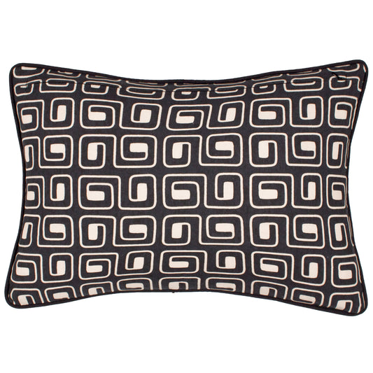 SAFARA 35X50 CUSHION CASE BLACK
