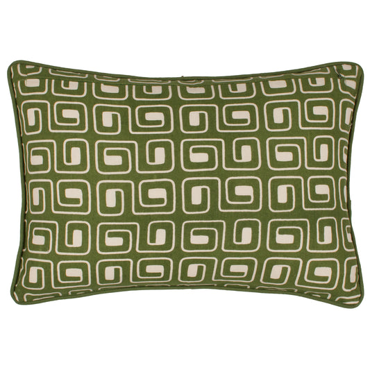 SAFARA 35X50 CUSHION CASE OLIVE
