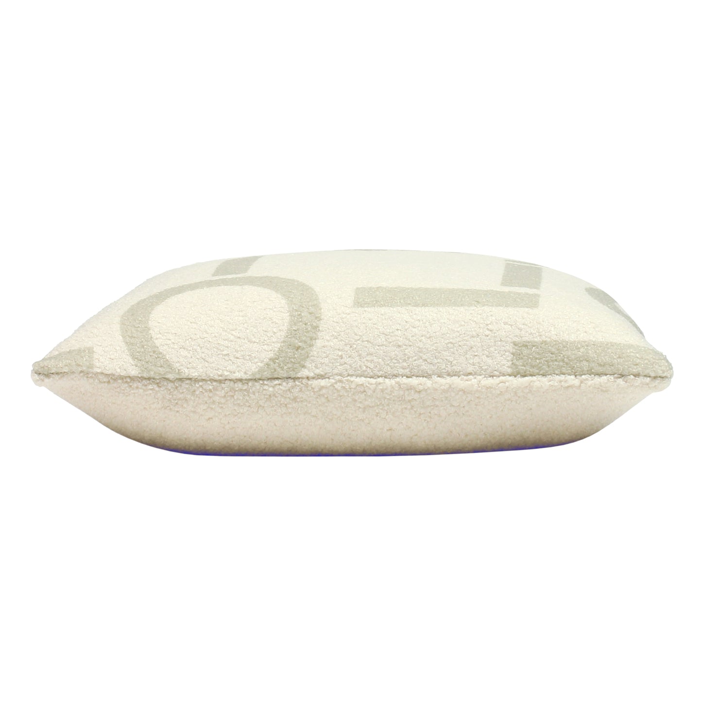 SHEARLING CIRCA 43X43 CUSHION COVER TAUPE