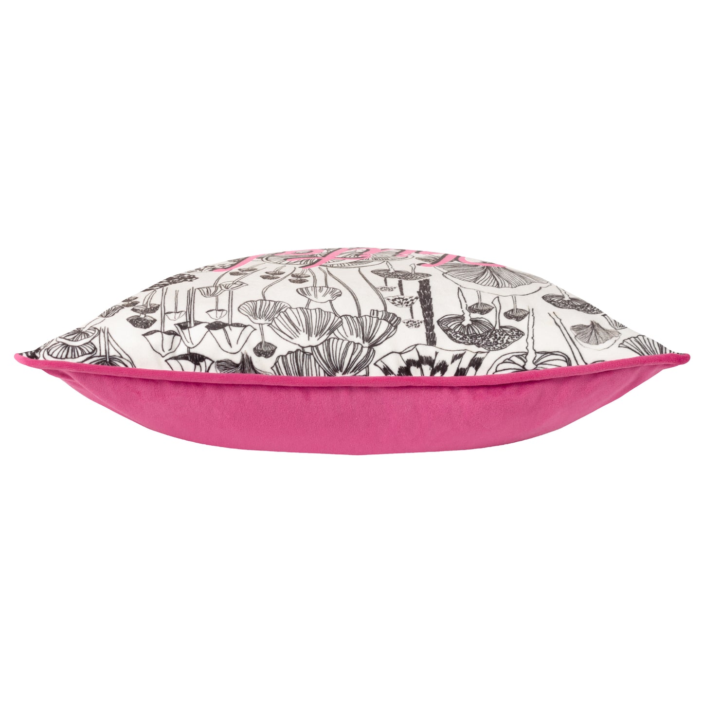 SHIITAKE 43X43 CUSHION CASE FUCHSIA