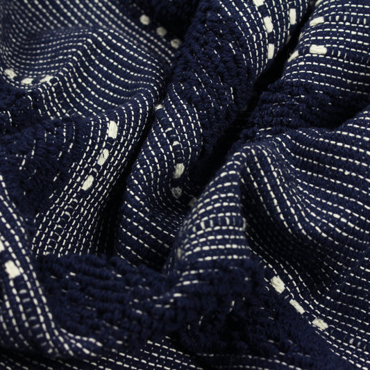 SUNDOWN 130X180 THROW NAVY