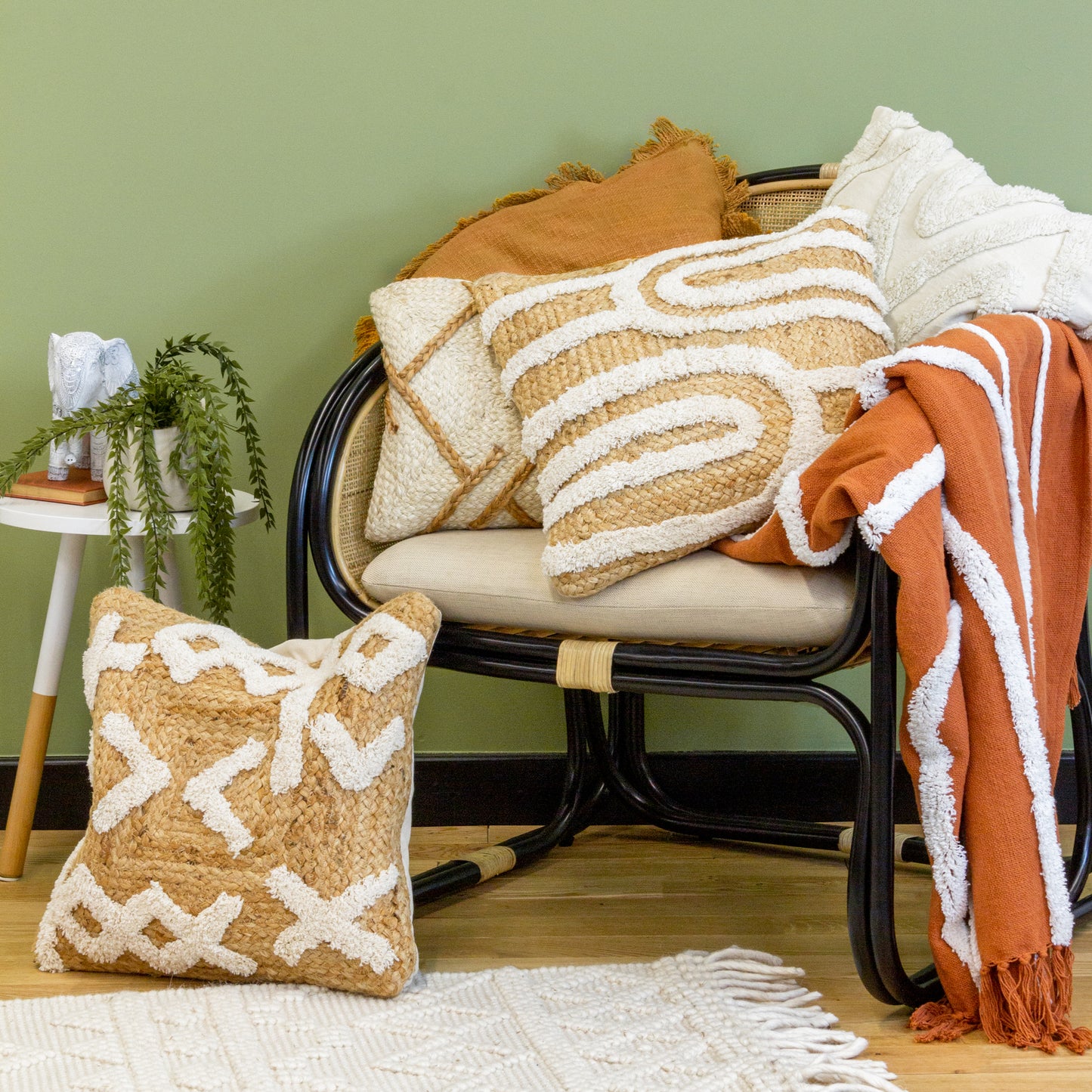 UNIO 45X45 CUSHION CASE NATURAL