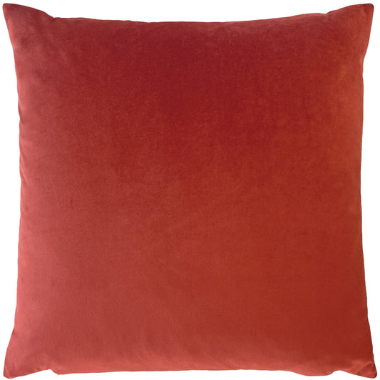 WINTER FLORALS CHRYSANTHEMUM 43X43 C/CASE TERRACOTTA