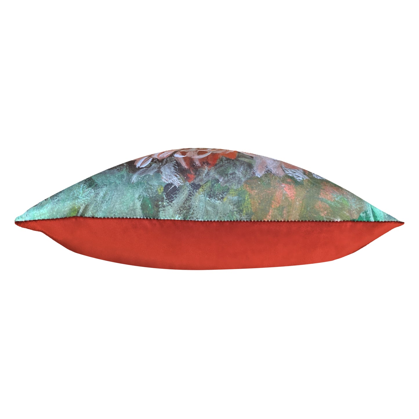 WINTER FLORALS CHRYSANTHEMUM 43X43 C/CASE TERRACOTTA