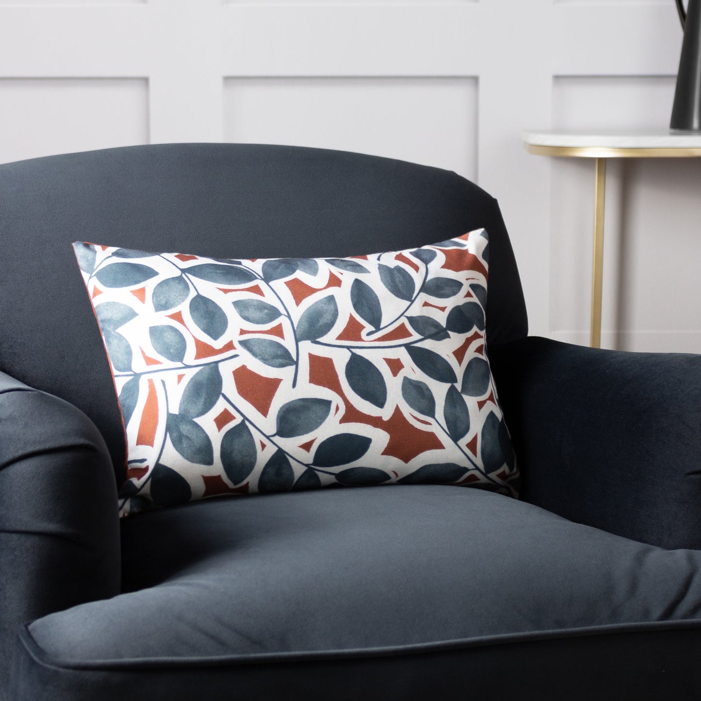 WILLOW 35X50 CUSHION COVER BRICK