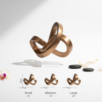 Livvat Decorative Objects & Sculptures - Continuum Abstract Sculpture - Bronze