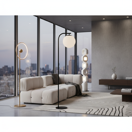 Elevate Your Home with Contemporary Designer Floor Lamps