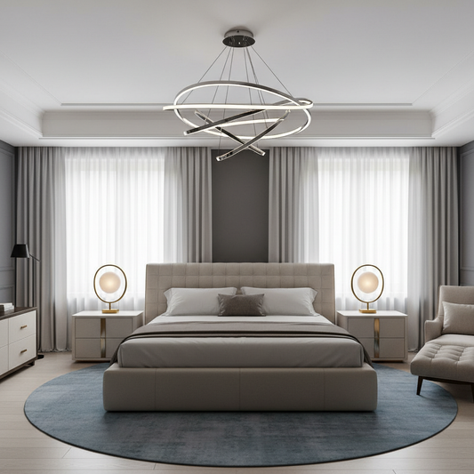 Elevate Your Sanctuary: Designer Lighting for a Luxury Bedroom Experience