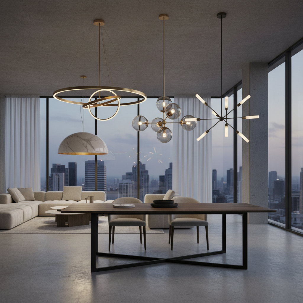 Modern Luxury Pendant Lights: Illuminating Contemporary Interiors with Style