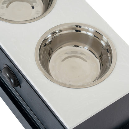 Contour Collection Pet Feeder Table