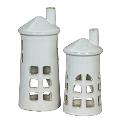 Rhea Large Lighthouse Tealight Holder