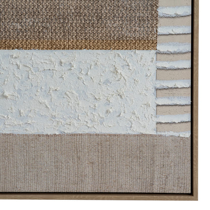 Petra Hand Painted Canvas In Frame