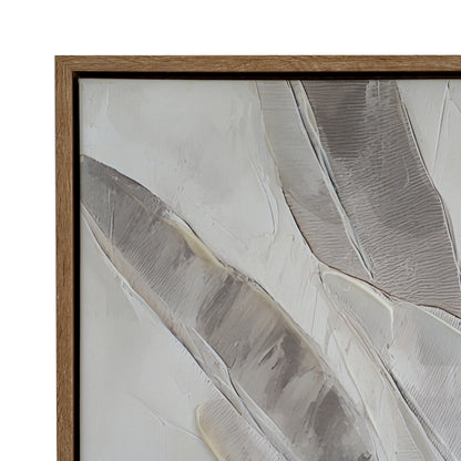 Folira Hand Painted Canvas In Frame