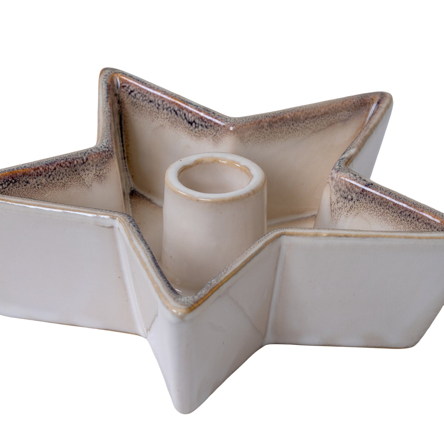 Small Solace Cement Star Candle Holder