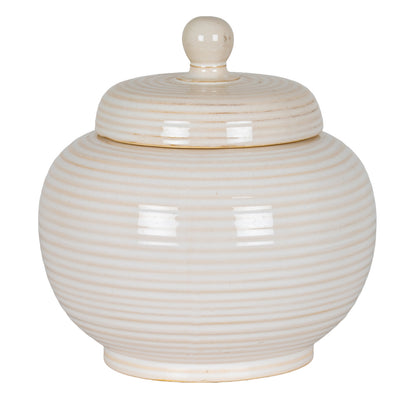 Neva Small Lidded Ceramic Jar