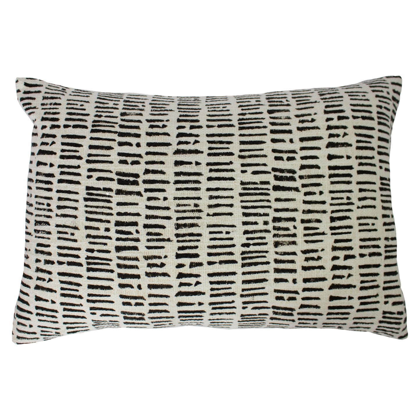 ADARA 40X60 CUSHION CASE IVORY/BLK