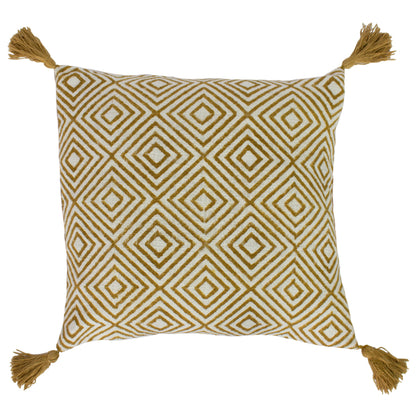 ADELIA 50X50 CUSHION CASE NATU/OCHR