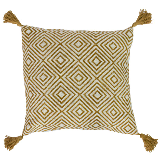 ADELIA 50X50 CUSHION CASE NATU/OCHR
