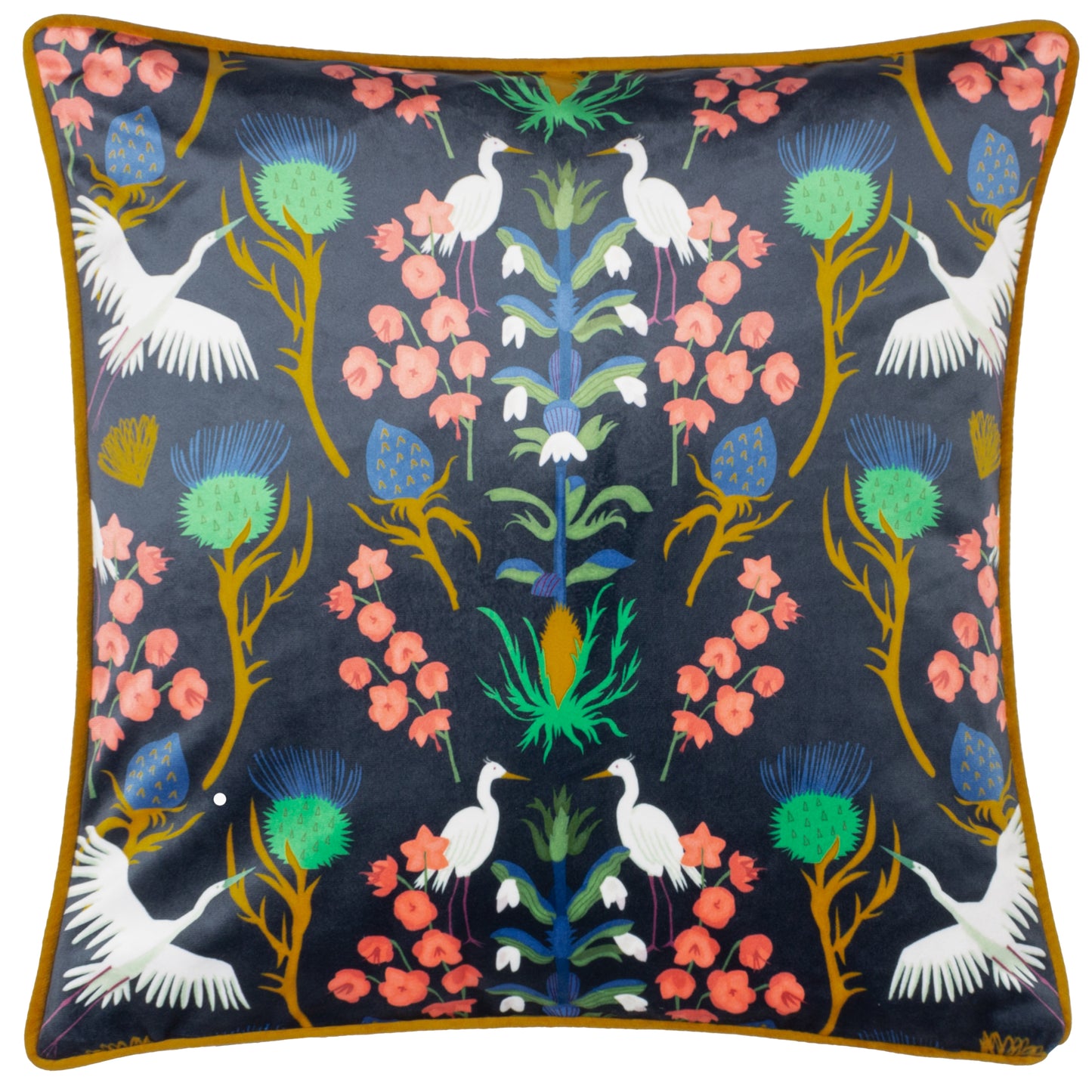 KM HERONS 43X43 BLUE PIPED CCASE