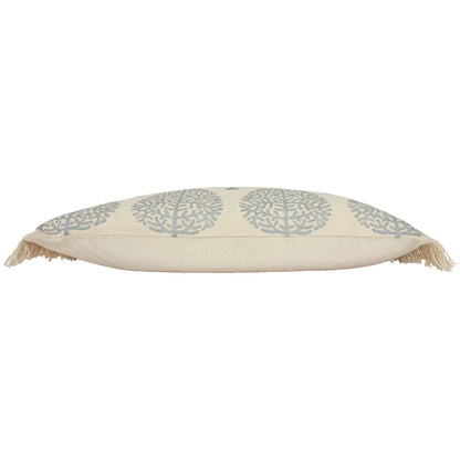 TULSA 40X60 CUSHION CASE SILV/NATUR