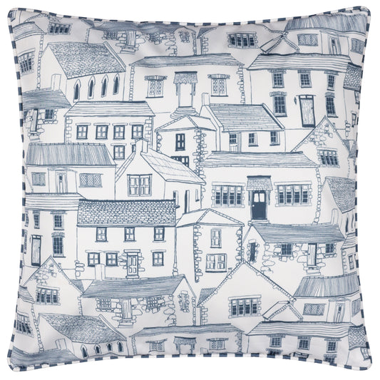 ABERSOCH TOWN 45X45 OUTDOOR CUSHION CASE SAIL BLUE