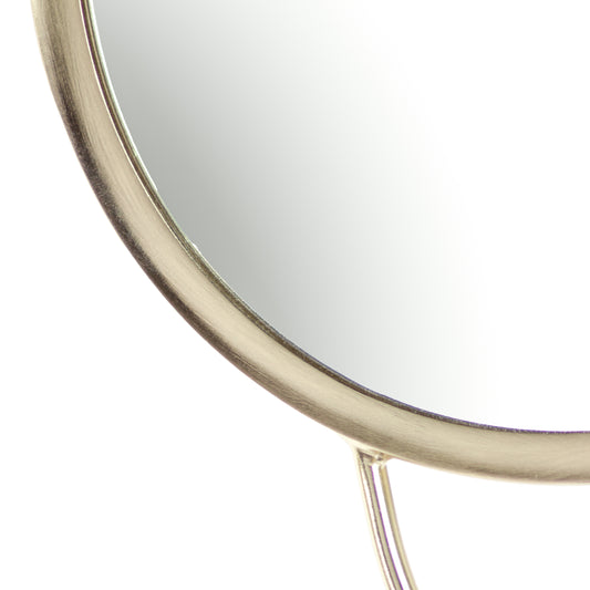 ABSTRACT DOUBLE MIRROR BRASS