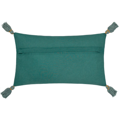 ADELINE 30X50 CUSHION CASE MULTI/TEAL