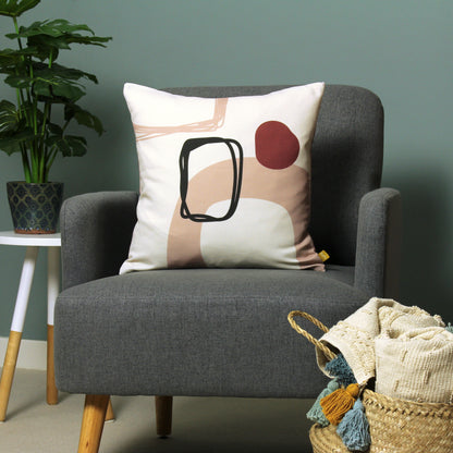 AIDA 43X43 CUSHION CASE BLUSH