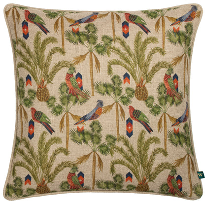 AKAMBA PALM TREES 43X43 CUSHION CASE MULTI