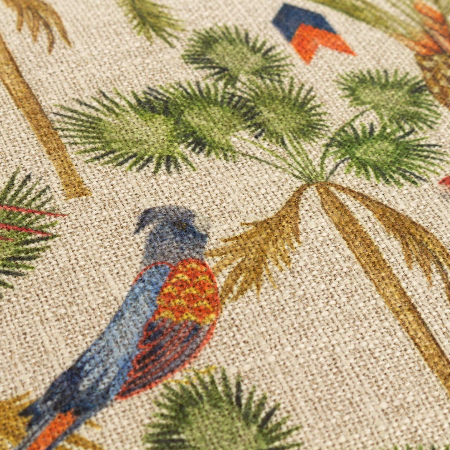 AKAMBA PALM TREES 43X43 CUSHION CASE MULTI