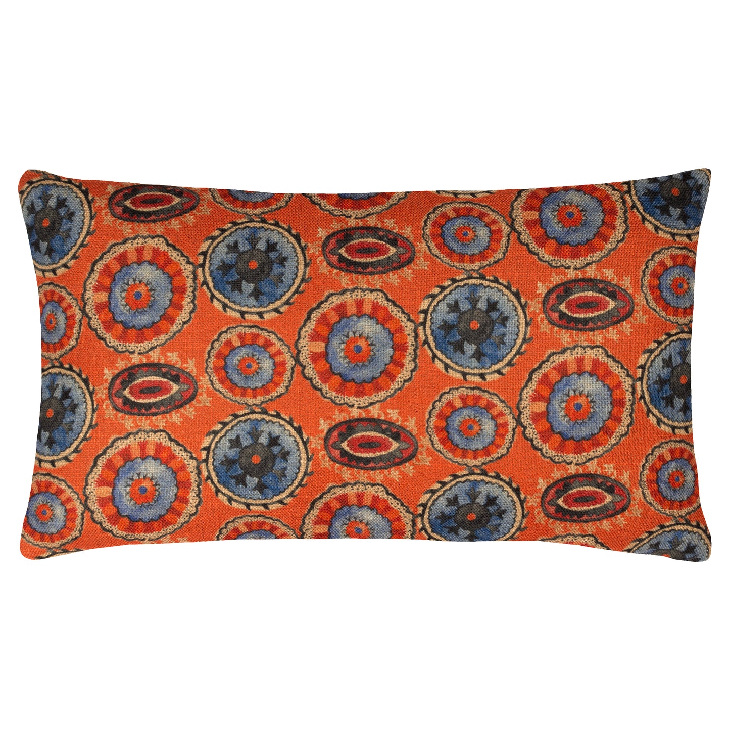 AKAMBA TRIBAL 30X50 CUSHION CASE TANGERINE