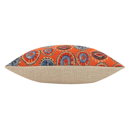 AKAMBA TRIBAL 30X50 CUSHION CASE TANGERINE