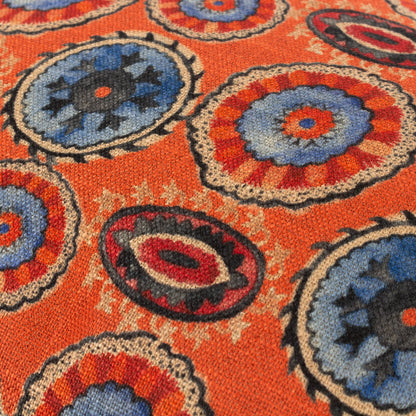 AKAMBA TRIBAL 30X50 CUSHION CASE TANGERINE