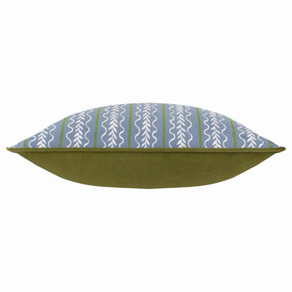 ALBERA STRIPE 30X50 CUSHION CASE FRENCH BLUE