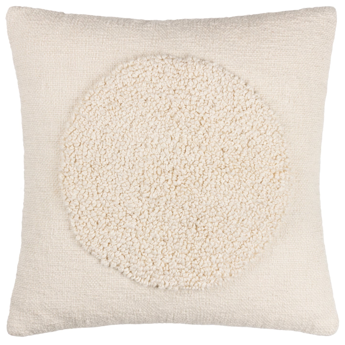 ALMO 50X50 CUSHION CASE ECRU