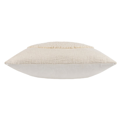 ALMO 50X50 CUSHION CASE ECRU