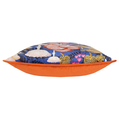 AMANITA 43X43 CUSHION CASE COBALT BLUE