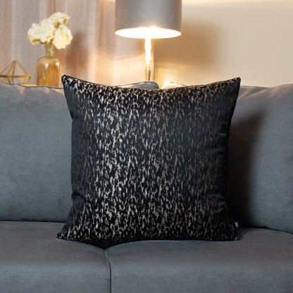 ANDESITE 50X50 CUSHION CASE ONYX/BLACK
