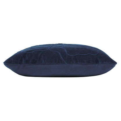 ANGELES 45X45 CUSHION COVER NAVY
