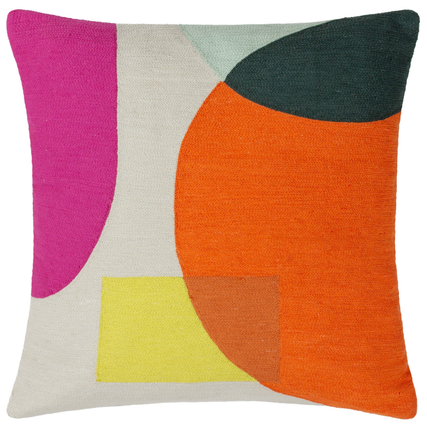 ANJO 45X45 CUSHION CASE NATURAL/MULTI